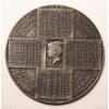 Kalendermedaille 1935 Silber 835, Mercur von J. Prinz