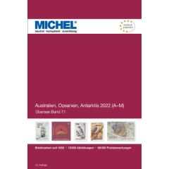 MICHEL Übersee-Katalog Australien, Ozeanien, Antarktis 2022, Band 1 A-M (ÜK 7.1)