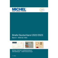 MICHEL Briefe-Katalog Deutschland 2022/2023 - Band 1 (1849 bis 1945)