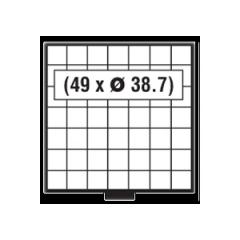Schubladen-Element BEBA Maxi 6607 - fr 49 Mnzen bis 38,7 mm 