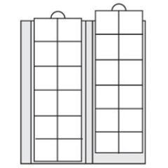 Ergnzungsblatt 7392 fr Mnzen bis 34 mm Durchmesser (z.B. fr 10 Euro) - im 2er Pack