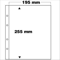 Ergnzungsblatt 7396 ungeteilt, innen 195 x 255 mm, z.B. fr groe Folder - im 5er Pack