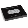 Münzkassette für 20 Silberunzen American Eaglein Kapseln, schwarz