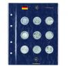 Münzblätter VISTA, für deutsche 10-, 20- und 25-Euro-Gedenkmünzen