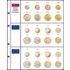 Vordruckblatt EURO COLLECTION Slowakei/Estland/Lettland