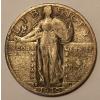 USA  1/4 Dollar 1930S, Standing Liberty Quarter, ss+