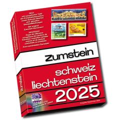 ZUMSTEIN Schweiz/Liechtenstein Briefmarken-Katalog 2025